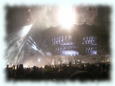 U2 auf der Bühne